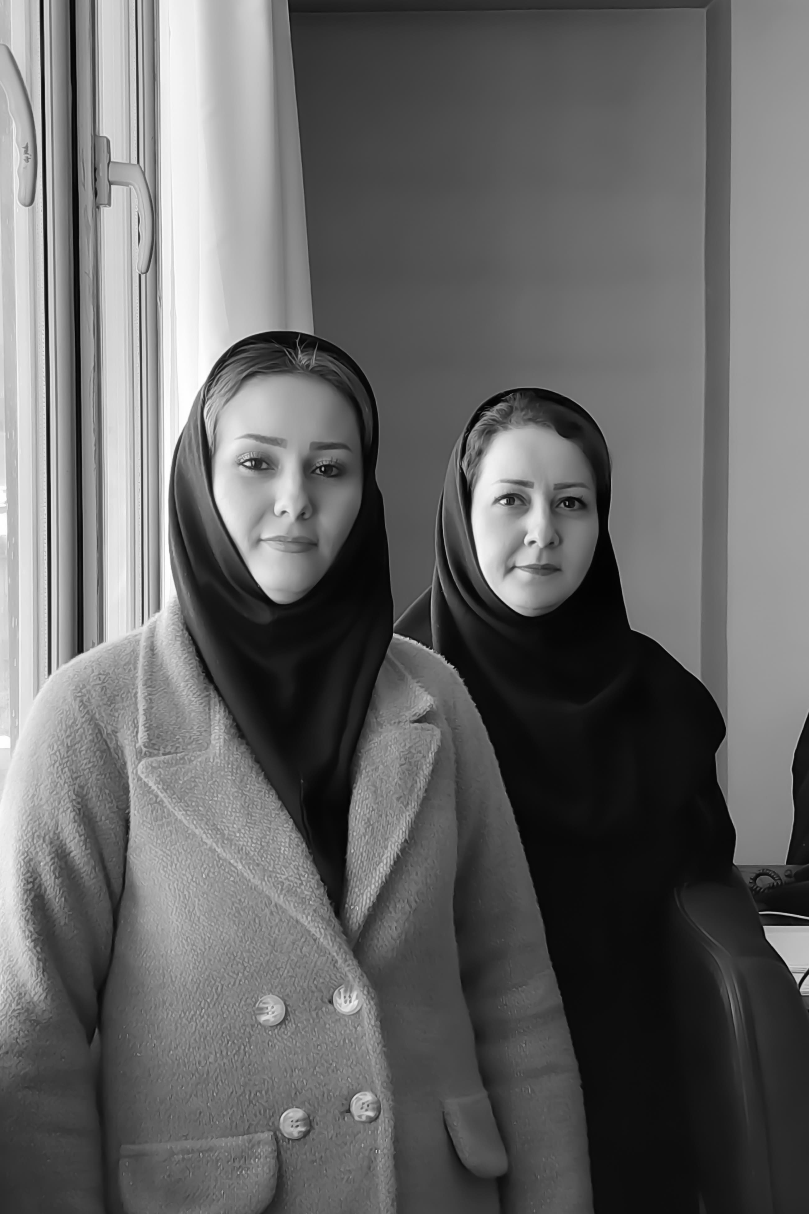 اکرم عبدی و مهدیه عبدی